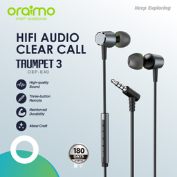 هندزفری باسیم اورایمو مدل Oraimo Trumpet 3 طول 1.2 متر
