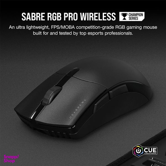 ماوس بی سیم مخصوص بازی کورسیر مدل SABRE PRO RGB WIRELESS