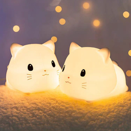 چراغ خواب کودک طرح بچه گربه کد L17