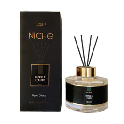اسانس خوشبوکننده هوا لوریس مدل FLORAL &amp; LEATHER حجم 150 میلی لیتر