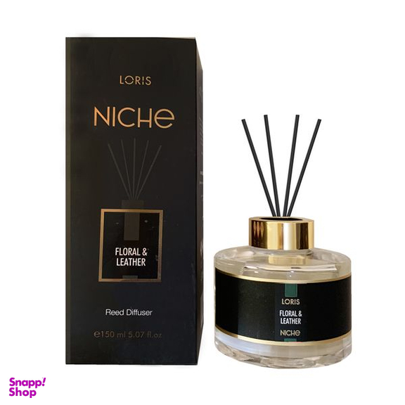 اسانس خوشبوکننده هوا لوریس مدل FLORAL &amp; LEATHER حجم 150 میلی لیتر