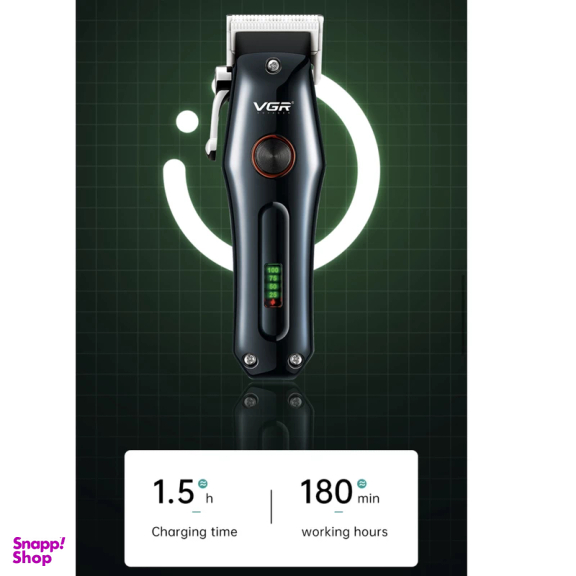 ماشین اصلاح مو سر و صورت وی جی ار مدل V-969