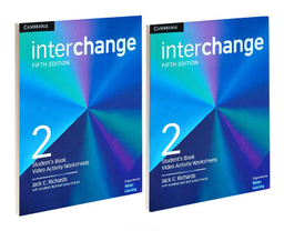 کتاب Interchange 2 اثر Jack C Richards نشر Cambridge مجموعه 2 جلدی