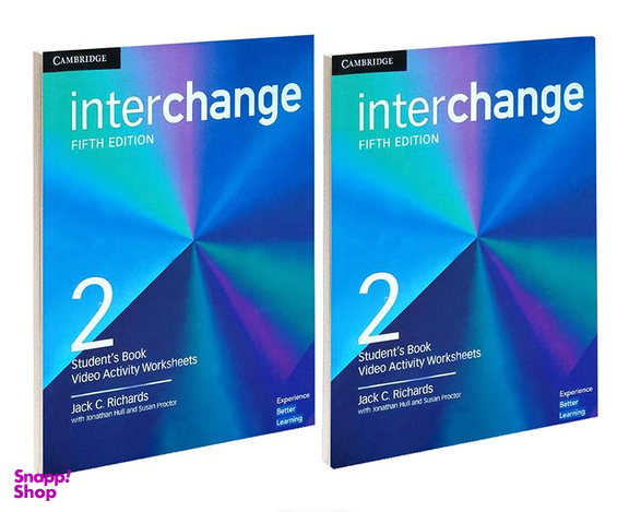 کتاب Interchange 2 اثر Jack C Richards نشر Cambridge مجموعه 2 جلدی