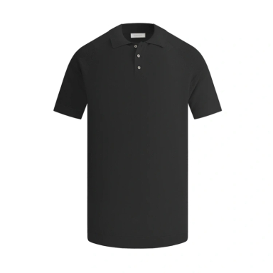 پولوشرت آستین کوتاه مردانه مدل GD-s-18532085 رنگ مشکی