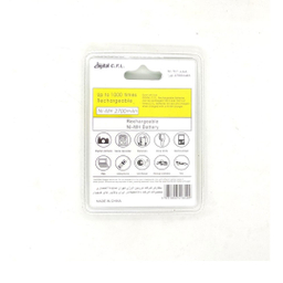 باتری نیم قلمی شارژی دیجیتال سی اف ال کد 2700 بسته 2 عددی