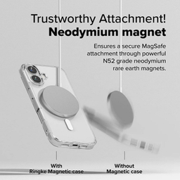 کاور گوشی موبایل مدل مگ سیف کد Magsafe مناسب برای اپل iPhone 16