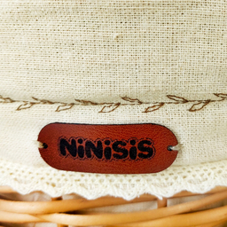 سطل حصیری نی نی سیس مدل گلدوزی