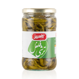 ترشی فلفل کامبیز وزن 650 گرم