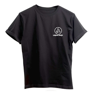 تیشرت طرح لینکین پارک کد 20 رنگ مشکی