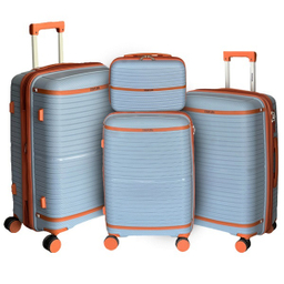 ست چمدان تیتان پلورا مدل TITANPLORA TP6666 TRAVEL IN STYLE مجموعه 4 عددی