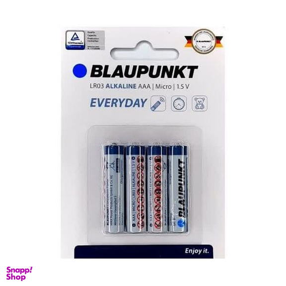 باتری نیم قلمی بلاپونکت مدل EVERYDAY بسته 4 عددی