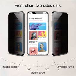 محافظ صفحه نمایش حریم شخصی اپیکوی مدل Nano-Privacy مناسب برای گوشی موبایل سامسونگ Galaxy S8/S9