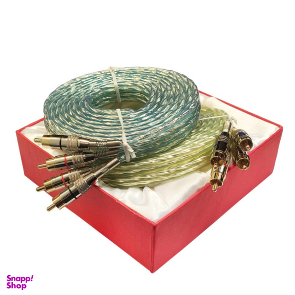 کابل آمپلی فایر تمام مس خودرو کبری مدل LBT-2020 بسته 2 عددی