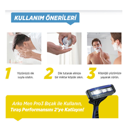فوم اصلاح آرکو من مدل Anti irritation حجم 200 میلی لیتر