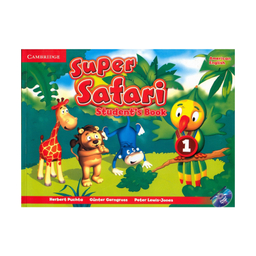 کتاب American Super Safari 1 اثر جمعی از نویسندگان انتشارات کمبریدج به همراه سی دی