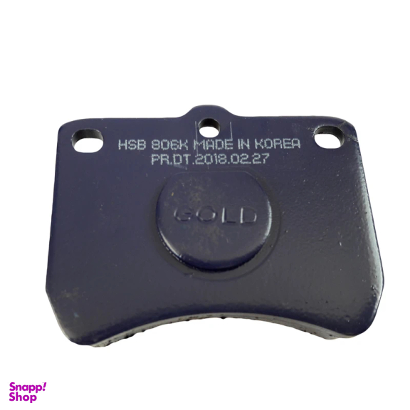 لنت ترمز جلو خودرو گلد مدل 1001 مناسب برای پراید بسته 2 عددی