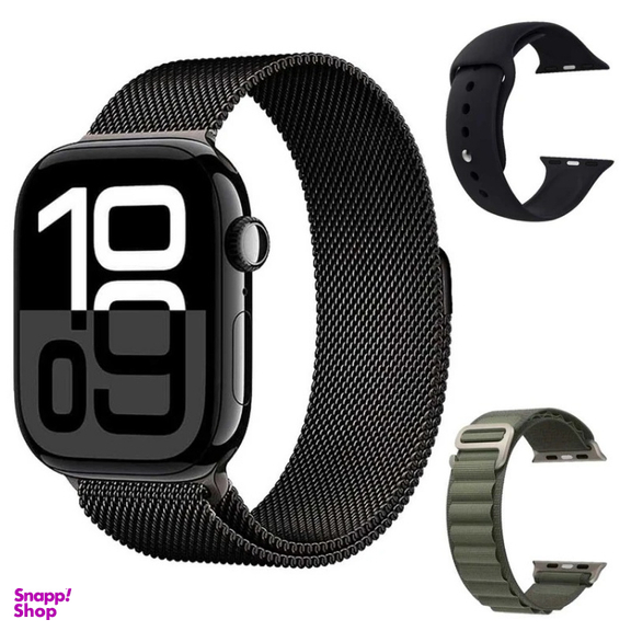 ساعت هوشمند ورنا مدل T46 Pro Max به همراه 3 بند و شارژر