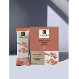 کاپوچینو خامه ای گونتلو وزن 250 گرم بسته 10 عددی