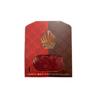 زعفران نگین زرتاج وزن 1 گرم