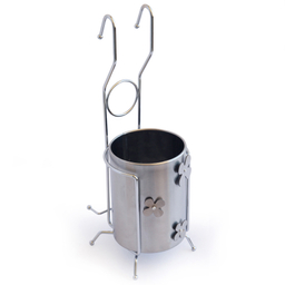 جاقاشقی آسمان مدل استیل پایه دار و آویزی آسمان طرح گلدار کد 118g