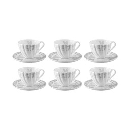 سرویس چای‌ خوری 12 پارچه گلد کیش طرح الینا کد GK701108-10