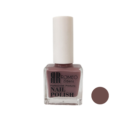 لاک ناخن رومیو شماره 142 رنگ قهوه‌ ای