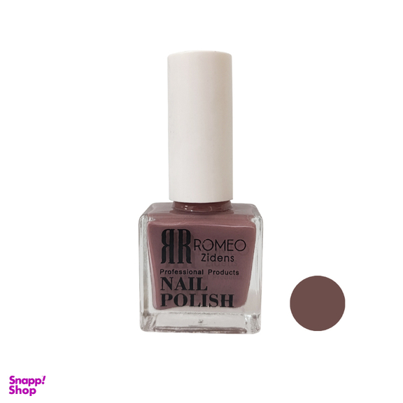 لاک ناخن رومیو شماره 142 رنگ قهوه‌ ای
