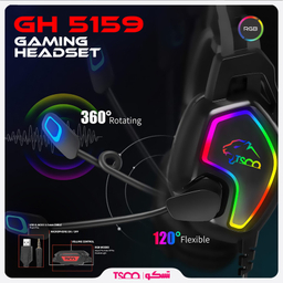 هدست تسکو مدل Gh 5159 رنگ مشکی