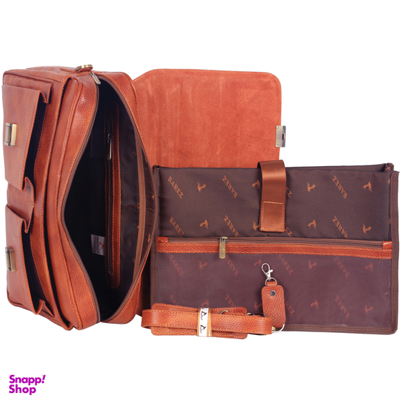 کیف اداری مردانه چرم بارز مدل DL41.1