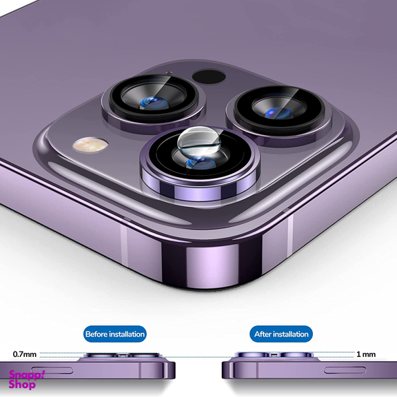 محافظ لنز دوربین اپیکوی مدل HD-ColorLenz مناسب برای گوشی موبایل اپل Iphone 14 Pro Max / 14 Pro