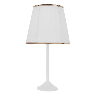 آباژور رومیزی نورهام مدل NHM-WHITESILVERY-15