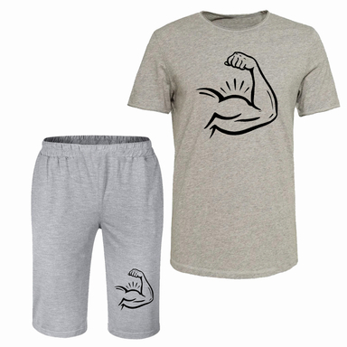 ست تیشرت و شلوارک مردانه طرح باشگاه کد TB39