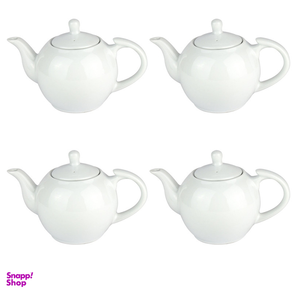 قوری شرکت صنایع چینی تقدیس مدل گرد سایز 8 بسته 4 عددی