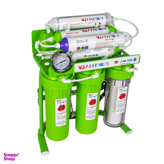 دستگاه تصفیه آب خانگی آکواپرمیوم مدل A8OAB11-GR-TP