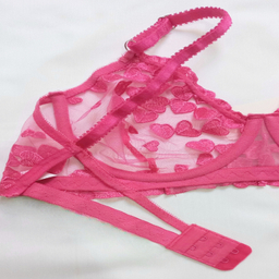 ست لباس زیر زنانه کارن کد FGH02 رنگ صورتی