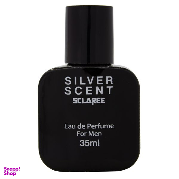 عطر جیبی مردانه اسکلاره مدل Silver Scent حجم 35 میلی لیتر بسته 2 عددی