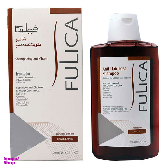 شامپو مو ضد ریزش فولیکا مدل Arnica حجم 200 میلی لیتر