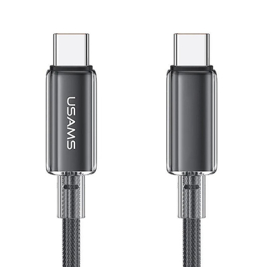 کابل تبدیل USB-C یوسمز مدل US-SJ660 100W طول 1.2 متر