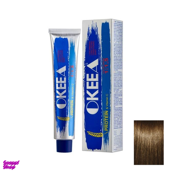 رنگ مو اکیا شماره 6 حجم 100 میلی لیتر رنگ بلوند تیره