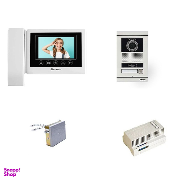 پک آیفون تصویری کلید لمسی بدون حافظه سیماران مدل 43TK