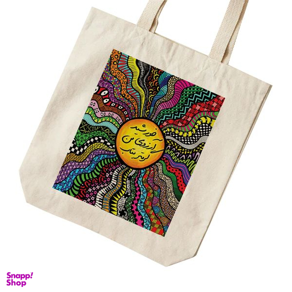 ساک خرید ترمه طراحان ایده مدل گرم تر بتاب کد trm149 - S