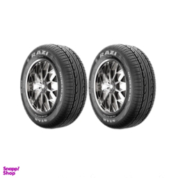 لاستیک خودرو رازی مدل RG400 سایز 165/65/13 دو حلقه