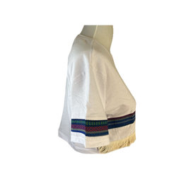 بلوز زنانه سنتی کد 8 رنگ سفید