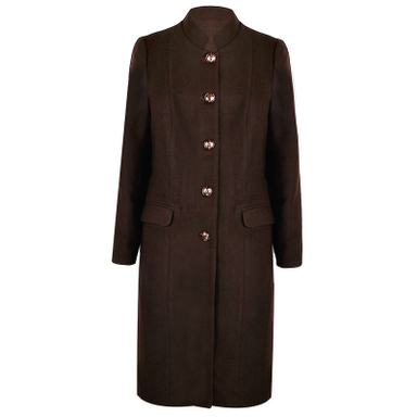 پالتو زنانه مدل 100051708 رنگ قهوه ای