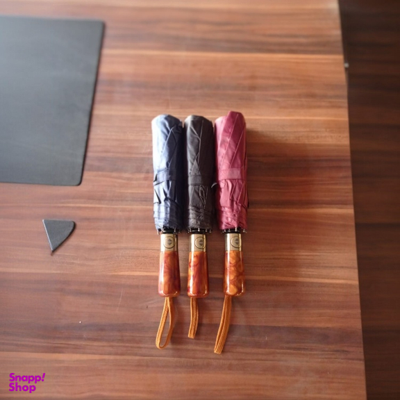 چتر اتومات آر اس تی مدل دسته چوب براق کد X8003