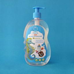 مایع شوینده و ضدعفونی کننده شیشه شیر مانا مدل پمپی حجم 750 میلی لیتر