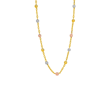 گردنبند طلا 18 عیار زنانه اقلیمه کد GT1518