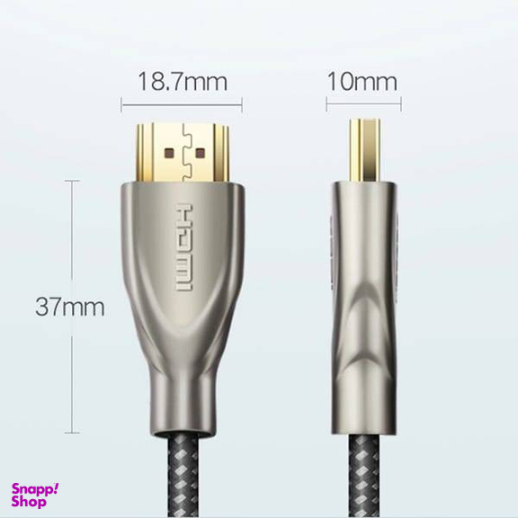 کابل تبدیل HDMI 2.0 Male 4K UHD یوگرین مدل HD131 کد 50108 طول 2 متر