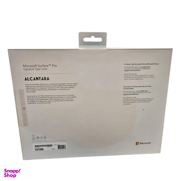 کیبورد تبلت مایکروسافت مدل Signature Type Cover Refurbished مناسب تبلت مایکروسافت Surface Pro